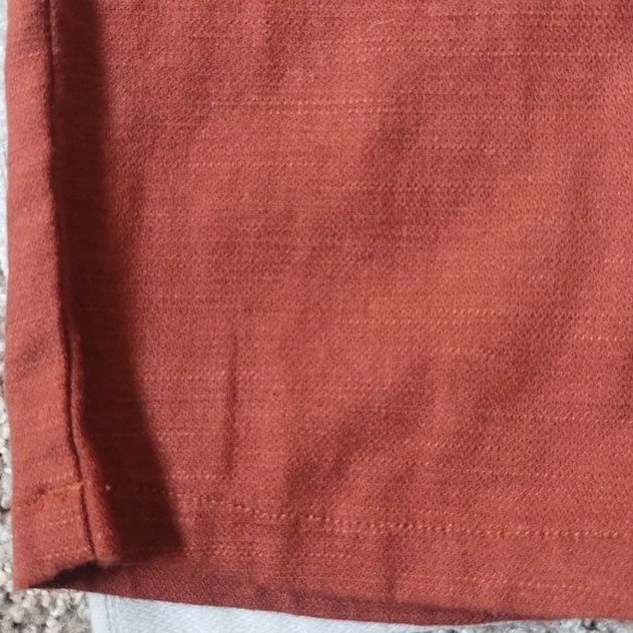 Rust Button-Up Jumpsuit - Picture 10 of 10